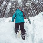 lavanderia para casacos de neve